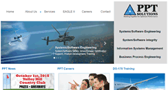 Desktop Screenshot of pptsinc.com